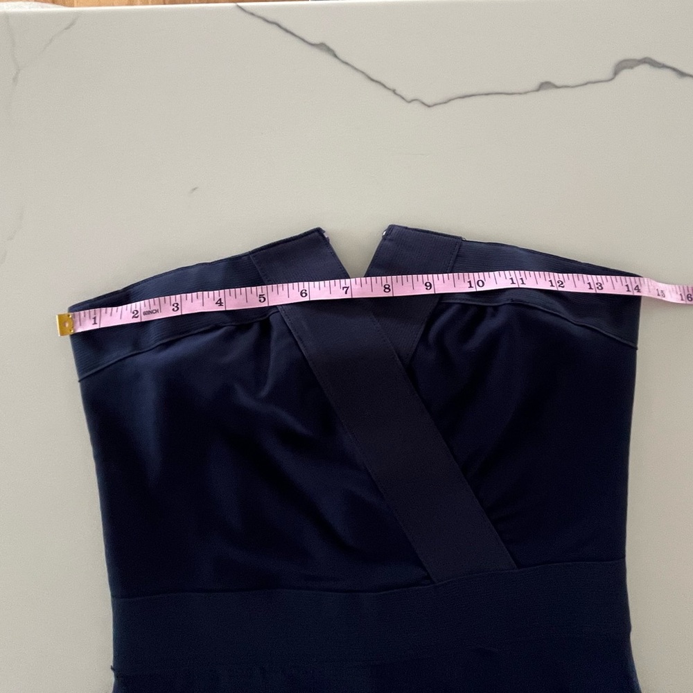 BLQ. Mkt - Mixology - Strapless Mini Dress - Navy Blue - Silver Back Zipper - S - Picture 6 of 9